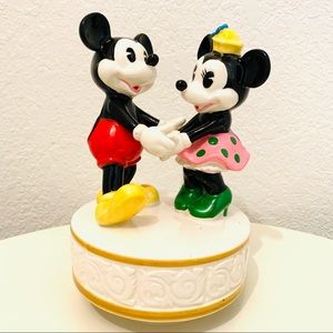 SCHMID Vintage Music Box—Disney’s Mickey & Minnie